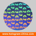 Tamper Evident Anti Counterfeit Hologram Sticker for Hat